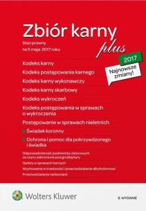 Okładka książki Zbiór karny 2017 PLUS