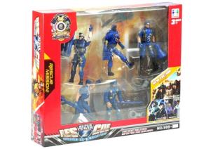 Opakowanie Zestaw figurek Policja Zestaw Policyjny