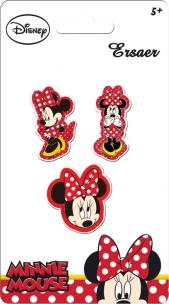 Opakowanie Zestaw gumek do ścierania Minnie blister
