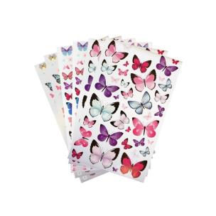 Opakowanie Zestaw naklejek motyle