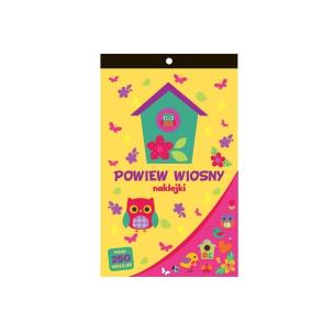 Opakowanie Zestaw naklejek wiosna