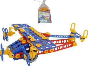 Opakowanie Zestaw Wynalazca Samolot 144 elementy