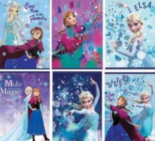 Opakowanie Zeszyt A4/54L kratka Frozen 80g (10szt)