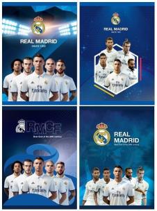 Opakowanie Zeszyt A5/60k linia Real Madrid 3 (10szt) ASTRA
