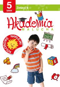 Okładka książki Akademia malucha dla 5-latka Zeszyt 8