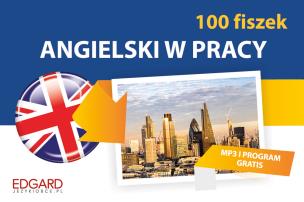 Okładka książki Angielski 100 fiszek W pracy