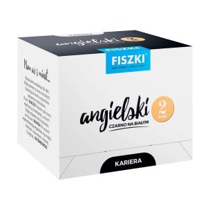 Okładka książki Angielski czarno na białym FISZKI - Kariera - 2