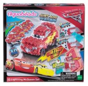Opakowanie Aquabeads Zestaw  'Auta 3' Zygzak McQueen 3D