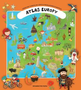 Okładka książki Atlas Europy