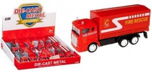 Opakowanie Auto metalowe straż12cm