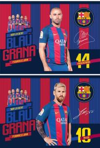 Opakowanie Blok rysunkowy A4 20 ark FC Barcelona