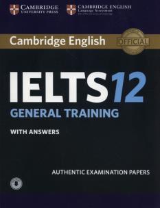 Opakowanie Cambridge English IELTS 12 General Training Authentic examination papers with answers