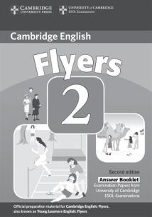 Opakowanie Cambridge Young Learners English Tests Flyers 2 Answer Booklet
