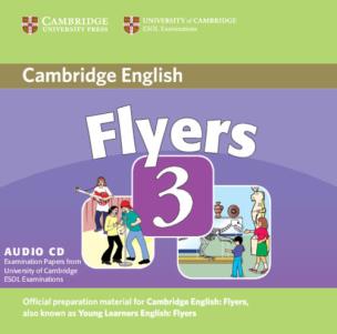 Opakowanie Cambridge Young Learners English Tests Flyers 3 Audio CD