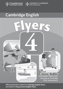 Opakowanie Cambridge Young Learners English Tests Flyers 4 Answer Booklet