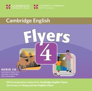Opakowanie Cambridge Young Learners English Tests Flyers 4 Audio CD