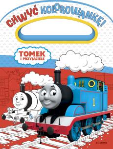 Okładka książki Chwyć kolorowankę. Tomek i przyjaciele