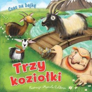 Okładka książki Czas na bajkę. Trzy koziołki