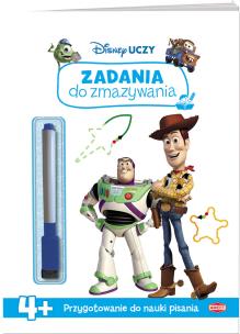 Okładka książki Disney Uczy Zadania do zmazywania