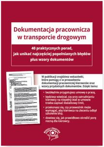 Opakowanie Dokumentacja pracownicza w transporcie drogowym
