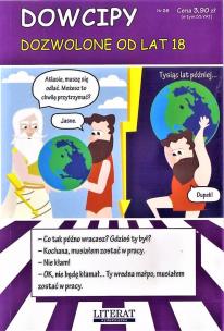 Okładka książki Dowcipy. Dozowolone od lat 18