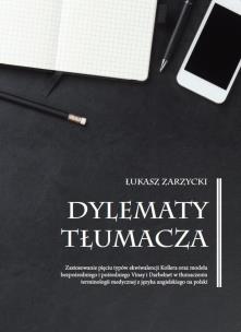 Okładka książki Dylematy tłumacza