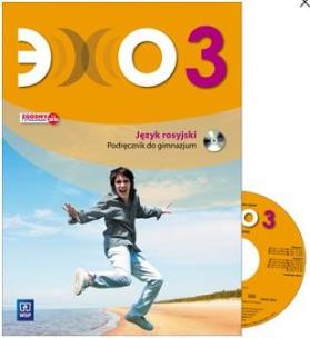 Okładka książki Echo j.rosyjski podręcznik gim. kl 3 z CD BPZ