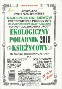 Okładka książki Ekologiczny Poradnik Księżycowy 2018