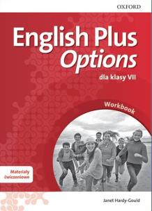 Okładka książki English Plus Options dla klasy VII. Materiały ćwiczeniowe z kodem dostępu