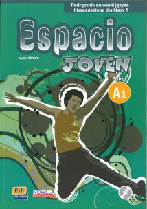 Espacio Joven 1 7 Podręcznik + CD. Autor: Mar Menendez. Multiszop.pl Okładka książki Espacio Joven 1 7 Podręcznik + CD