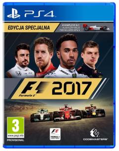 Opakowanie F1 2017 PS4