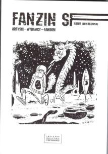 Okładka książki Fanzin SF Artyści wydawcy fandom