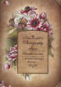 Opakowanie Foto Album Helios Retro kwiaty