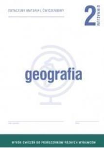 Okładka książki Geografia 2 Gim Dotacyjne materiały ćwiczeniowe