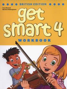 Okładka książki Get smart 4 WB wersja brytyjska MM PUBLICATIONS