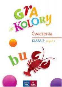Okładka książki Gra w kolory. Podręcznik SP 3 cz.1