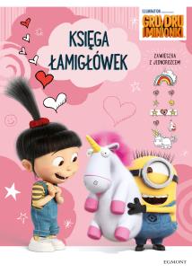 Okładka książki Gru, Dru i minionki. Księga łamigłówek