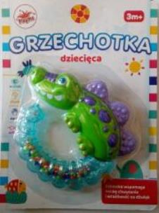 Opakowanie Grzechotka dziecięca Krokodyl