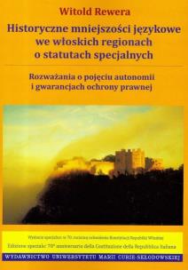 Okładka książki Historyczne mniejszości językowe we włoskich...
