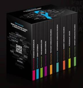 Okładka książki Holmes Wydanie Kompletne Box