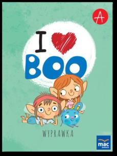Okładka książki I love Boo. Język angielski poziom A. Wyprawka