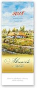 Opakowanie Kal. trójdzielny wielo. 2018 - Akwarele z PL TW2