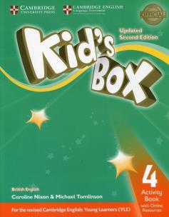 Okładka książki Kids Box 4 Activity Book with Online Resources