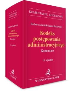 Okładka książki Kodeks postępowania administracyjnego Komentarz