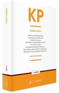 Okładka książki Kodeks pracy oraz ustawy towarzyszące