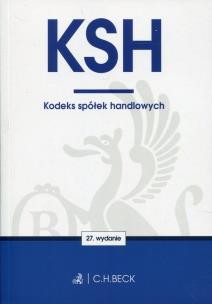 Okładka książki Kodeks spółek handlowych
