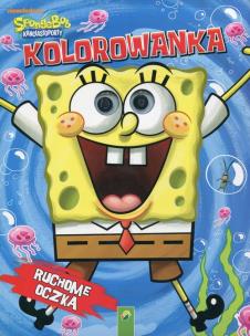 Opakowanie Kolorowanka z ruchomymi oczkami SpongeBob