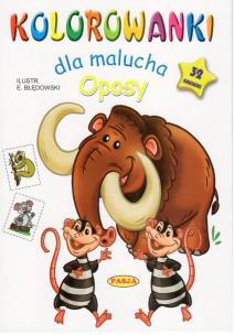 Okładka książki Kolorowanki dla maluchów - Oposy