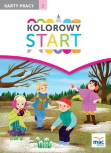 Okładka książki Kolorowy start. 5 i 6 latki KP cz.3 w.2017 MAC