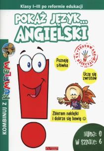 Okładka książki Kombinuj z Kumplem. Pokaż język Angielski